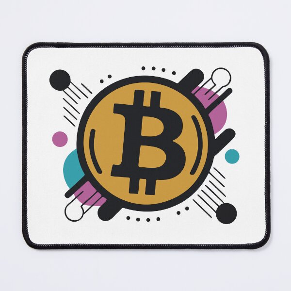 Item preview, Bitcoin Pop Art - Vibrant Crypto Coin Design designed and sold by cabana.space.