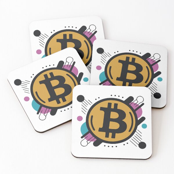 Item preview, Bitcoin Pop Art - Vibrant Crypto Coin Design designed and sold by cabana.space.