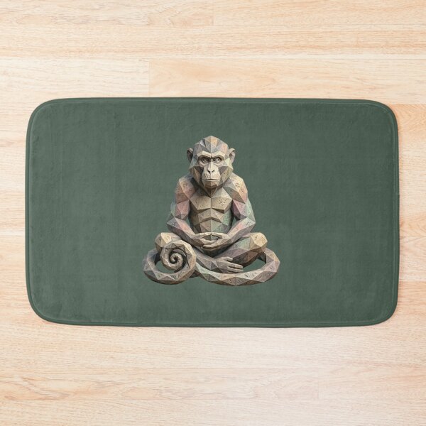 Item preview, Monkey in Zen Meditation – Spiritual Style Notebook for Yoga Practitioners designed and sold by bsbd-action.