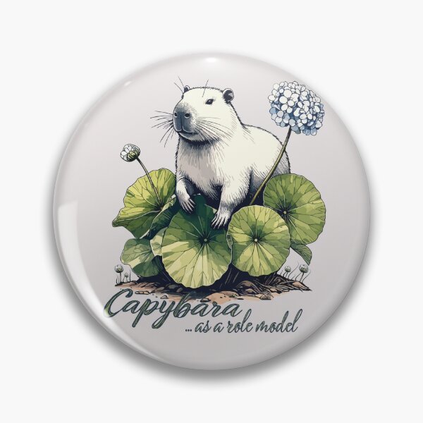 Item preview, Capybara as a Role Model designed and sold by zoliartdesign.