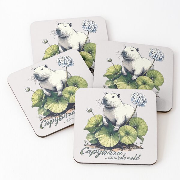 Item preview, Capybara as a Role Model designed and sold by zoliartdesign.