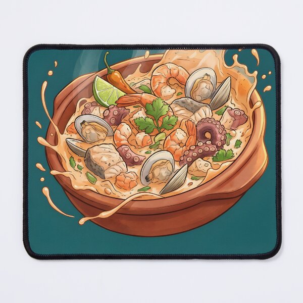 Item preview, Seafood Casserole — Colombian Caribbean Seafood Stew | Coastal Casserole designed and sold by ColombianaShop.