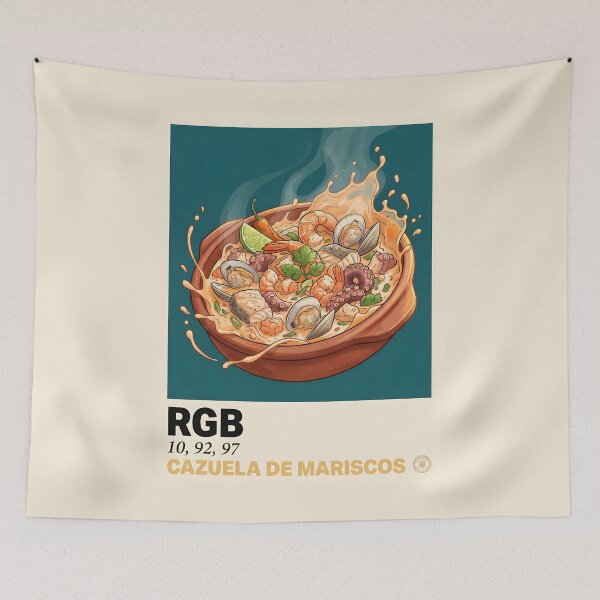 Item preview, Seafood Casserole — Colombian Caribbean Seafood Stew | Coastal Casserole designed and sold by ColombianaShop.