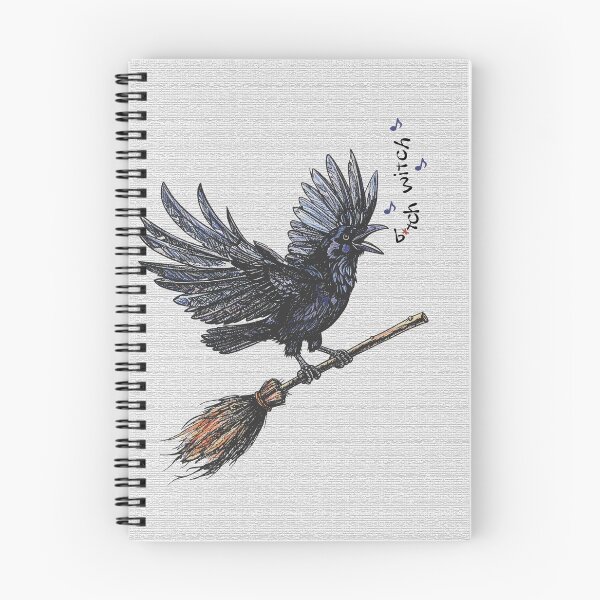 Item preview, B*TCH WITCH – Mischief Raven Art Print* designed and sold by zoliartdesign.