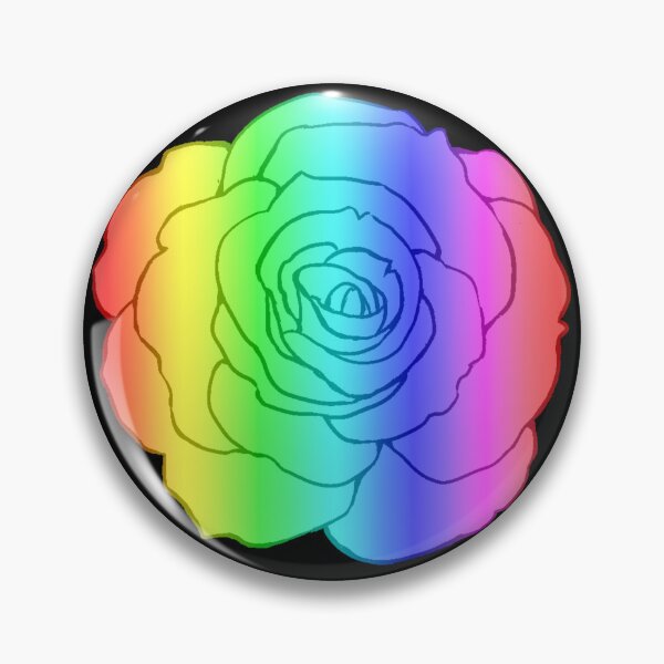 Item preview, Rainbow Rose – Prism Bloom designed and sold by CodrawsCrib.