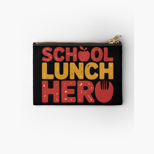 Item preview, School Lunch Hero Bold Retro Typography Design designed and sold by Lina Caro.