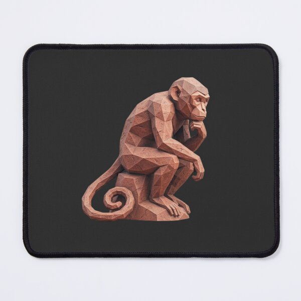 Item preview, The Terracotta Thinker – Rigid Print of Philosophical Art for Students and Readers designed and sold by bsbd-action.