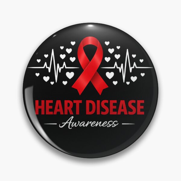 Item preview, Red Ribbon Heart Disease Awareness Shirt, Heart Health Support Gift, Cardiovascular Graphic Tee designed and sold by pipolabco.