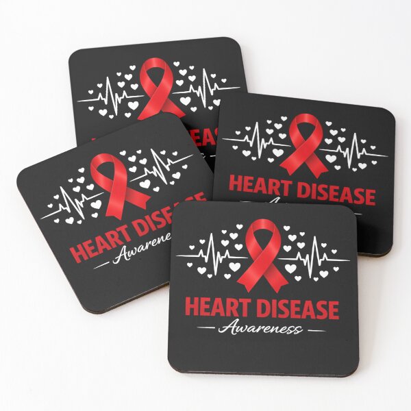 Item preview, Red Ribbon Heart Disease Awareness Shirt, Heart Health Support Gift, Cardiovascular Graphic Tee designed and sold by pipolabco.