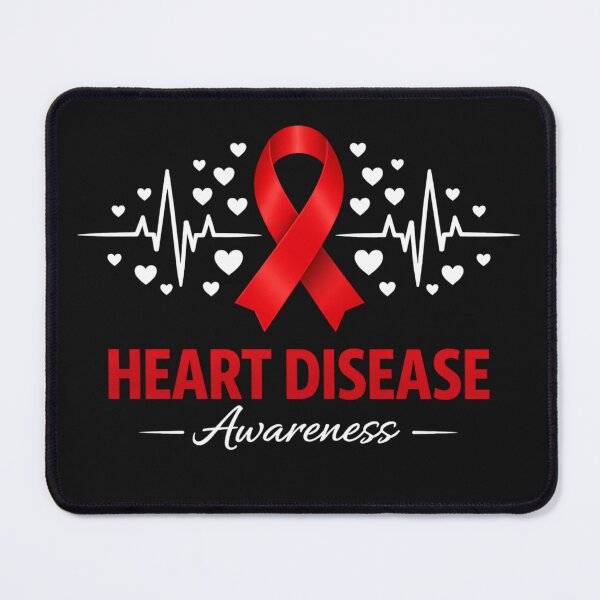 Item preview, Red Ribbon Heart Disease Awareness Shirt, Heart Health Support Gift, Cardiovascular Graphic Tee designed and sold by pipolabco.