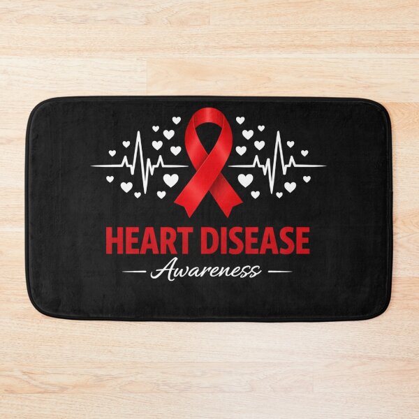 Item preview, Red Ribbon Heart Disease Awareness Shirt, Heart Health Support Gift, Cardiovascular Graphic Tee designed and sold by pipolabco.