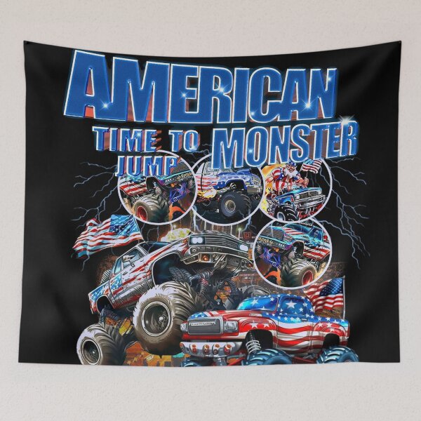 Item preview, American Monster Time to Jump designed and sold by NF Designs Studio DTF.