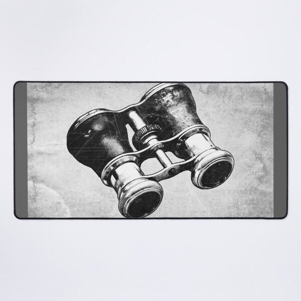 Item preview, Brass Opera Glasses Spyglasses Etched Illustration designed and sold by Ghoul Enterprises.