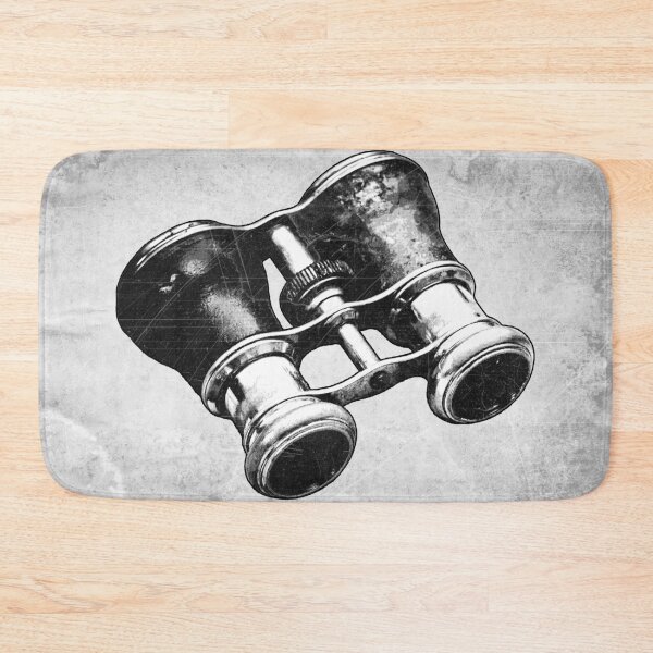 Item preview, Brass Opera Glasses Spyglasses Etched Illustration designed and sold by Ghoul Enterprises.