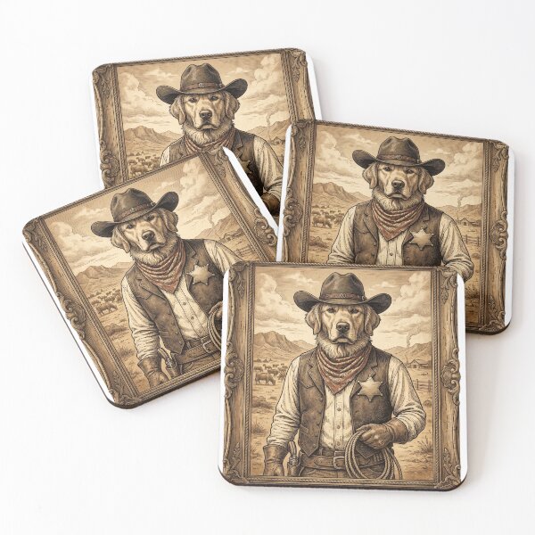 Item preview, Western Ranch Dog Shirt Labrador Retriever Cowboy Smoking Graphic T-Shirt, Funny Country Pet Lover Tee designed and sold by pipolabco.