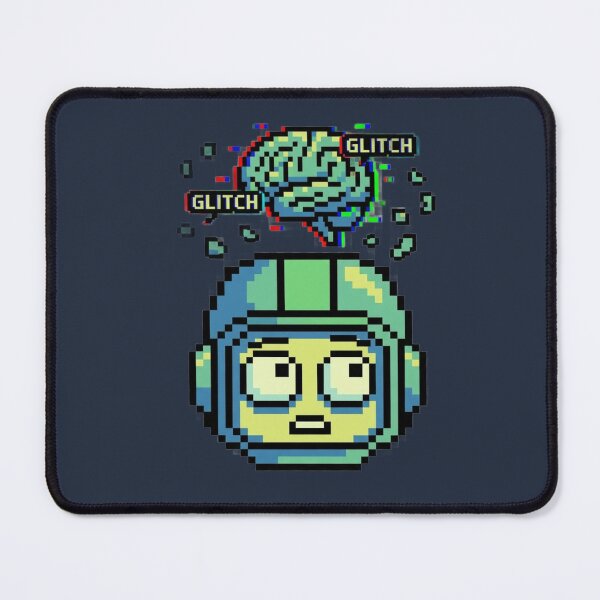 Item preview, Lagging Brain Pixel – Retro Glitch Gamer Meme designed and sold by ChaosNest.