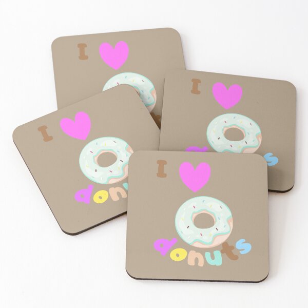 Item preview, I Love Donuts – Cute Sweet Treat Aesthetic designed and sold by Aimetoi.