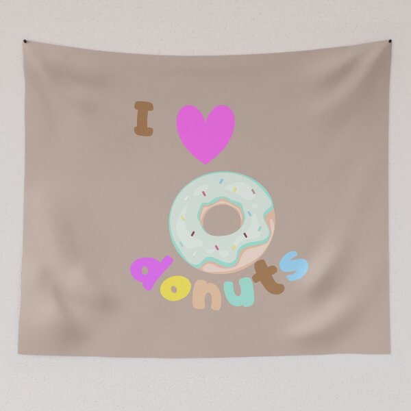 Item preview, I Love Donuts – Cute Sweet Treat Aesthetic designed and sold by Aimetoi.