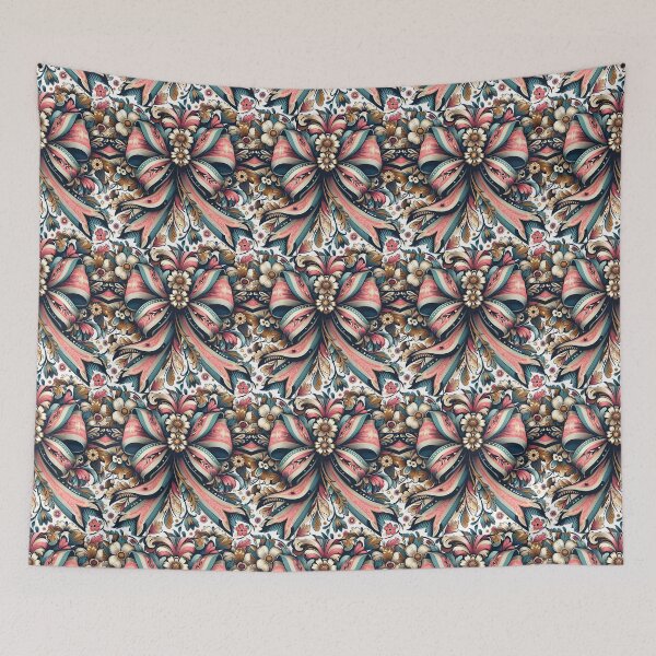 Item preview, Ornate Boutique Floral Bow designed and sold by Apex Designs.