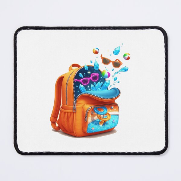 Item preview, Orange Backpack Summer Water Park designed and sold by AbanoubStore.