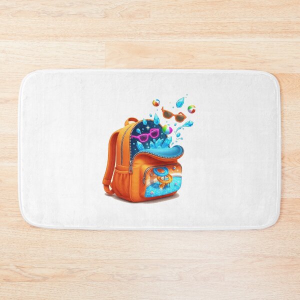Item preview, Orange Backpack Summer Water Park designed and sold by AbanoubStore.
