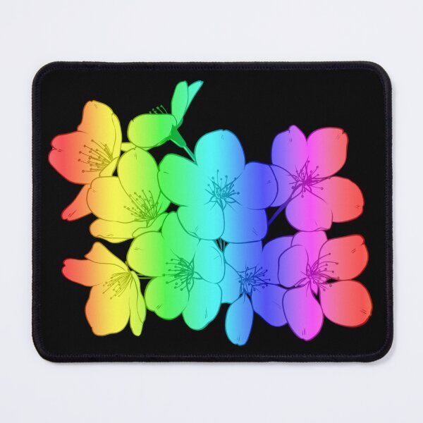 Item preview, Rainbow Flowers designed and sold by CodrawsCrib.