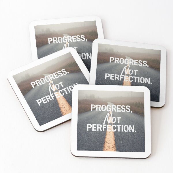 Item preview, Progress, Not Perfection designed and sold by Foundlings.