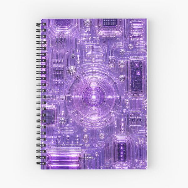Item preview, Purple Circuit Board Electronics Pattern Y2K designed and sold by PixelPanduh.