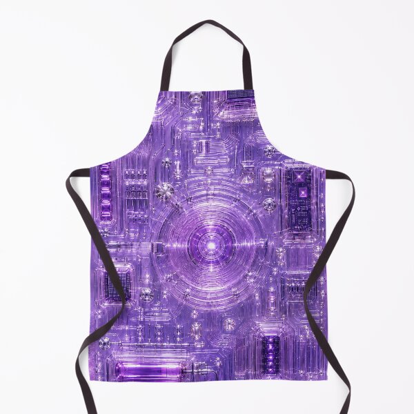 Item preview, Purple Circuit Board Electronics Pattern Y2K designed and sold by MeanPanduh.