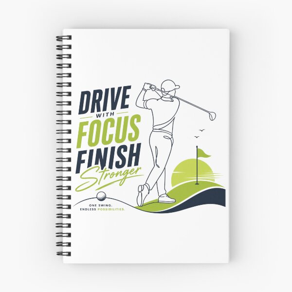 Item preview, Drive With Focus Golf Poster designed and sold by Newthingzy.