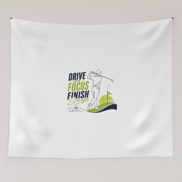 Item preview, Drive With Focus Golf Poster designed and sold by Newthingzy.