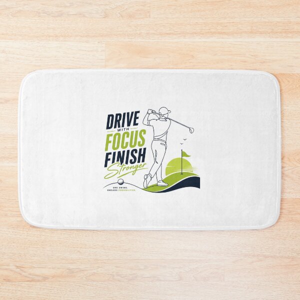 Item preview, Drive With Focus Golf Poster designed and sold by Newthingzy.