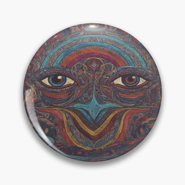 Item preview, Dual Vision – Psychedelic Symmetry Face Art designed and sold by zoliartdesign.
