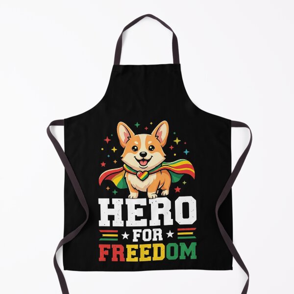 Item preview, Hero For Freedom, Happy Juneteenth day, Corgi Hero for Freedom Juneteenth Day for Dog Mother Father. designed and sold by NewaveBoutique.