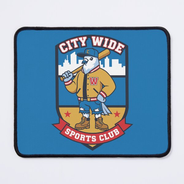 Item preview, City Wide Sports Club - Urban Streetwear Mascot designed and sold by ImStickerHappy.