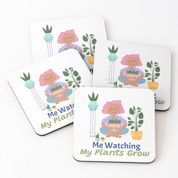 Item preview, Me Watching My Plants Grow designed and sold by HoppingCreation.