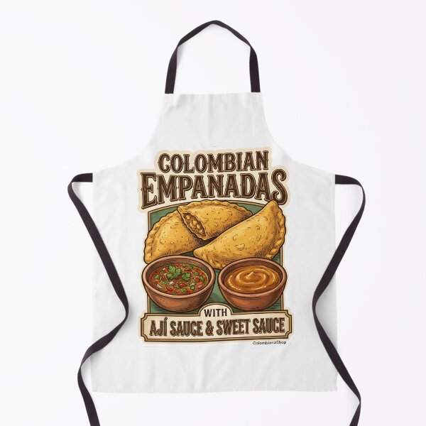 Item preview, Vintage Colombian Empanada — Hand-Drawn Food Art | Traditional Snack designed and sold by ColombianaShop.