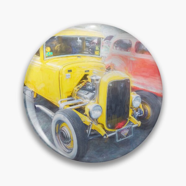 Item preview, 1930 Yellow Ford Hot Rod 5 Window Coupe X101 designed and sold by RichFrancoCars.