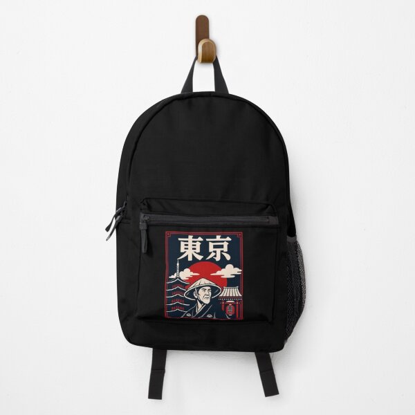 Item preview, Tokyo Japan Vintage Travel Poster – 東京 Kanji Asakusa Temple Art designed and sold by Lyfeinsights.
