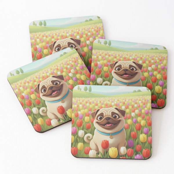 Item preview, Spring Pug designed and sold by Jabbathepug.