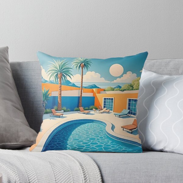 Item preview, Swimming Pool David Hockney  designed and sold by Vicky Brago-Mitchell®.