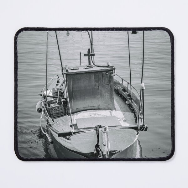 Item preview, Fishing Boat at the Dock Gytheio Greece designed and sold by PhotoArt by Joan Carroll.