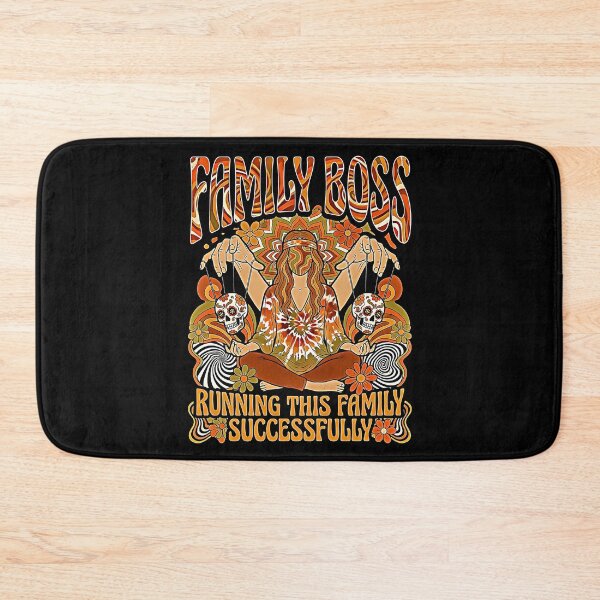 Item preview, Family Boss Running This Family Successfully Retro Groovy Woman Skull  designed and sold by graphixpolash.