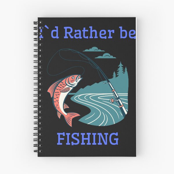 Item preview, I'd Rather Be Fishing Funny Fishing T-Shirt for Anglers designed and sold by WearFine.