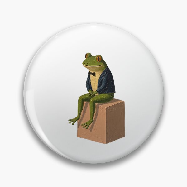 Item preview, Mr Frog on a Box  designed and sold by XollinArtz.