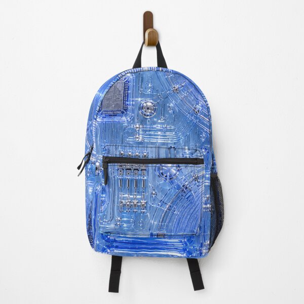 Item preview, Baby Blue Circuit Board Electronics Pattern Y2K designed and sold by PixelPanduh.