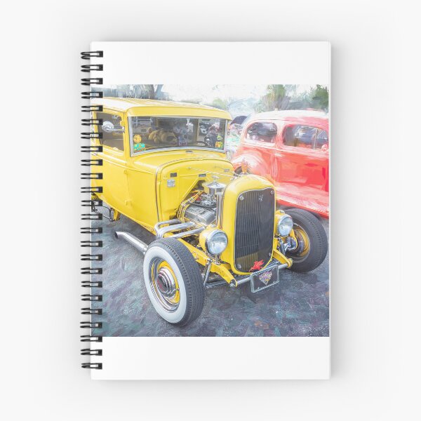 Item preview,  1930 Yellow Ford Hot Rod 5 Window Coupe X104 designed and sold by RichFrancoCars.