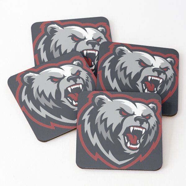 Item preview, Roaring Grizzly Bear - Wild Predator designed and sold by ImStickerHappy.