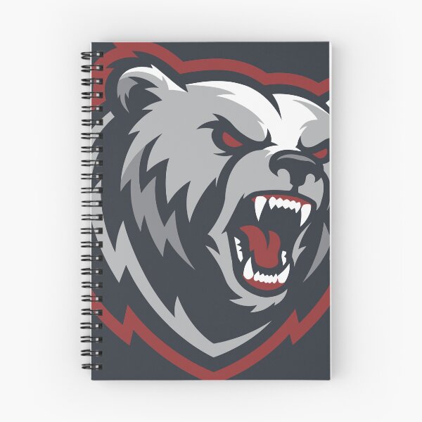 Item preview, Roaring Grizzly Bear - Wild Predator designed and sold by ImStickerHappy.