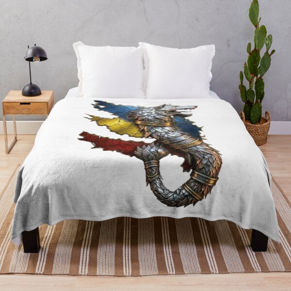Item preview, Romanian Wolf Emblem – Antic Fantasy Flag Art designed and sold by VladisWorld.